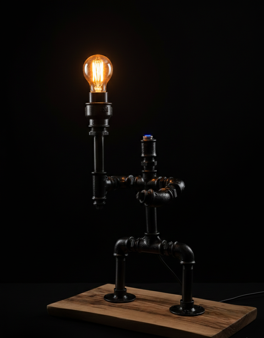 Lampada Industrial Artigianale