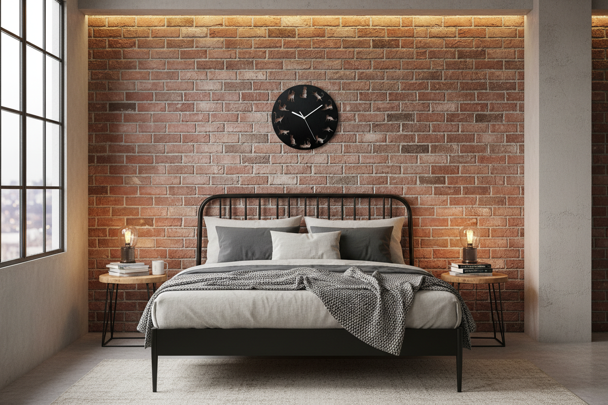 Orologio in Loft Industriale