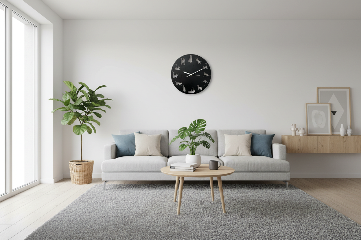 Orologio in Soggiorno Moderno